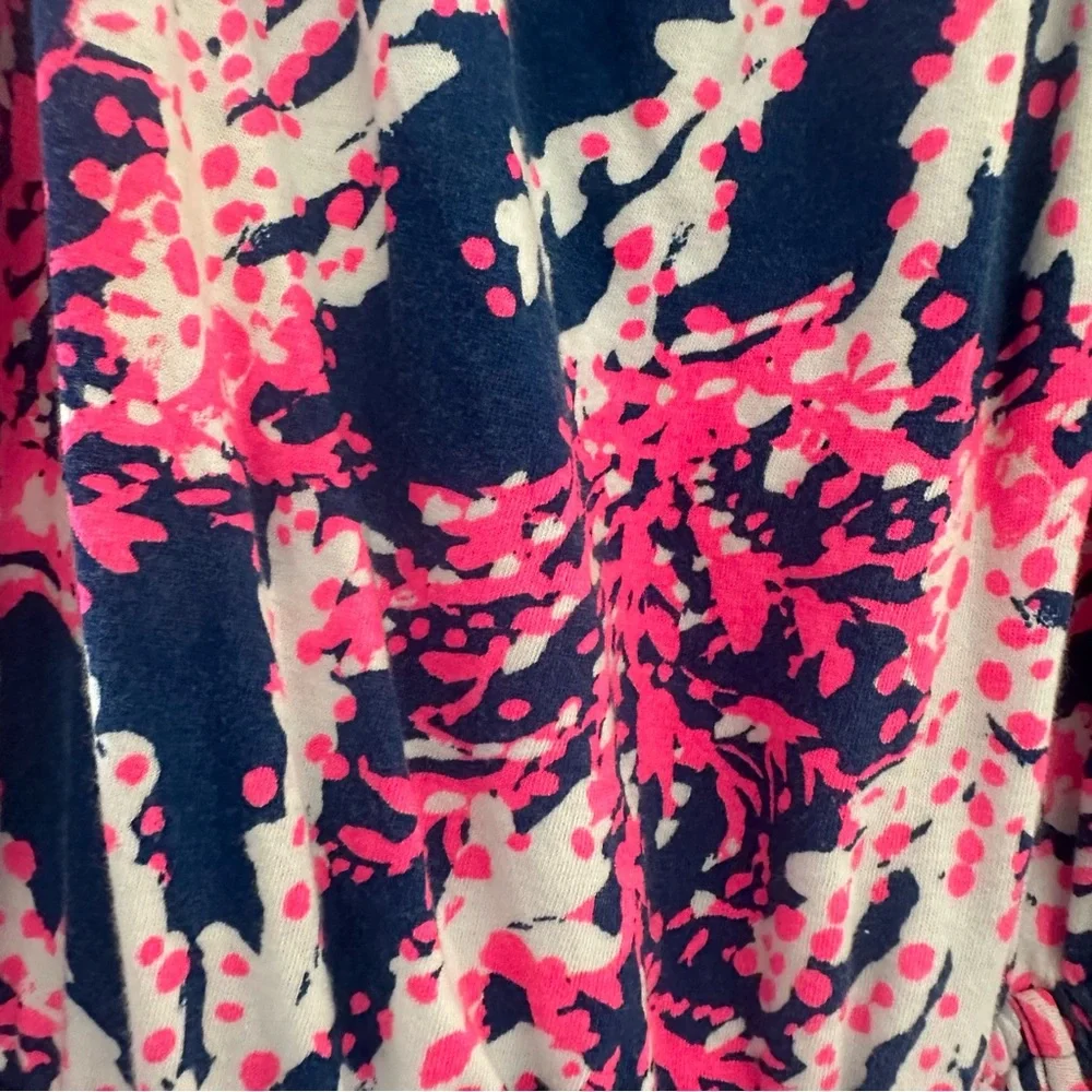 Lilly Pulitzer girls Aleene Romper “Nauti Navy Beyond the Sea” -summer